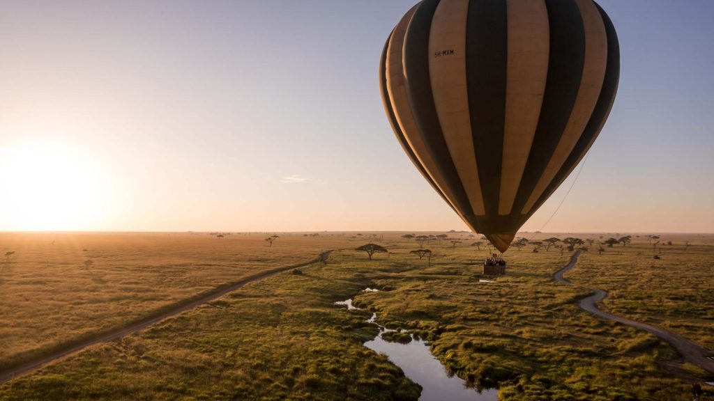 Top Tanzania safari destinations featuring Serengeti wildlife at sunset